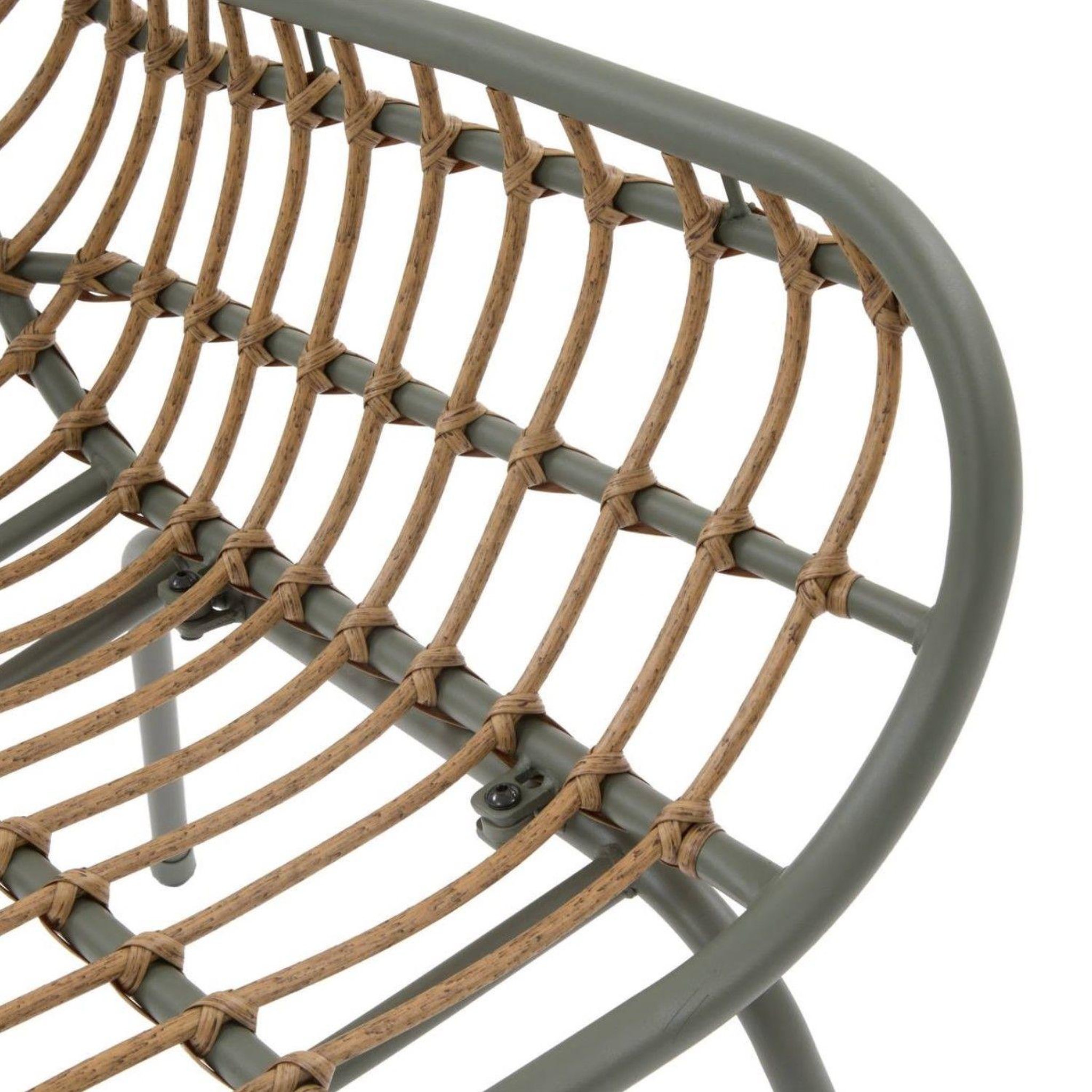 Voir la diapositive 5 : HESPERIDE Salon de jardin en aluminium 2 places paopao