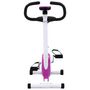 Voir la diapositive 4 : VIDAXL Vélo d appartement avec résistance à courroie Violet