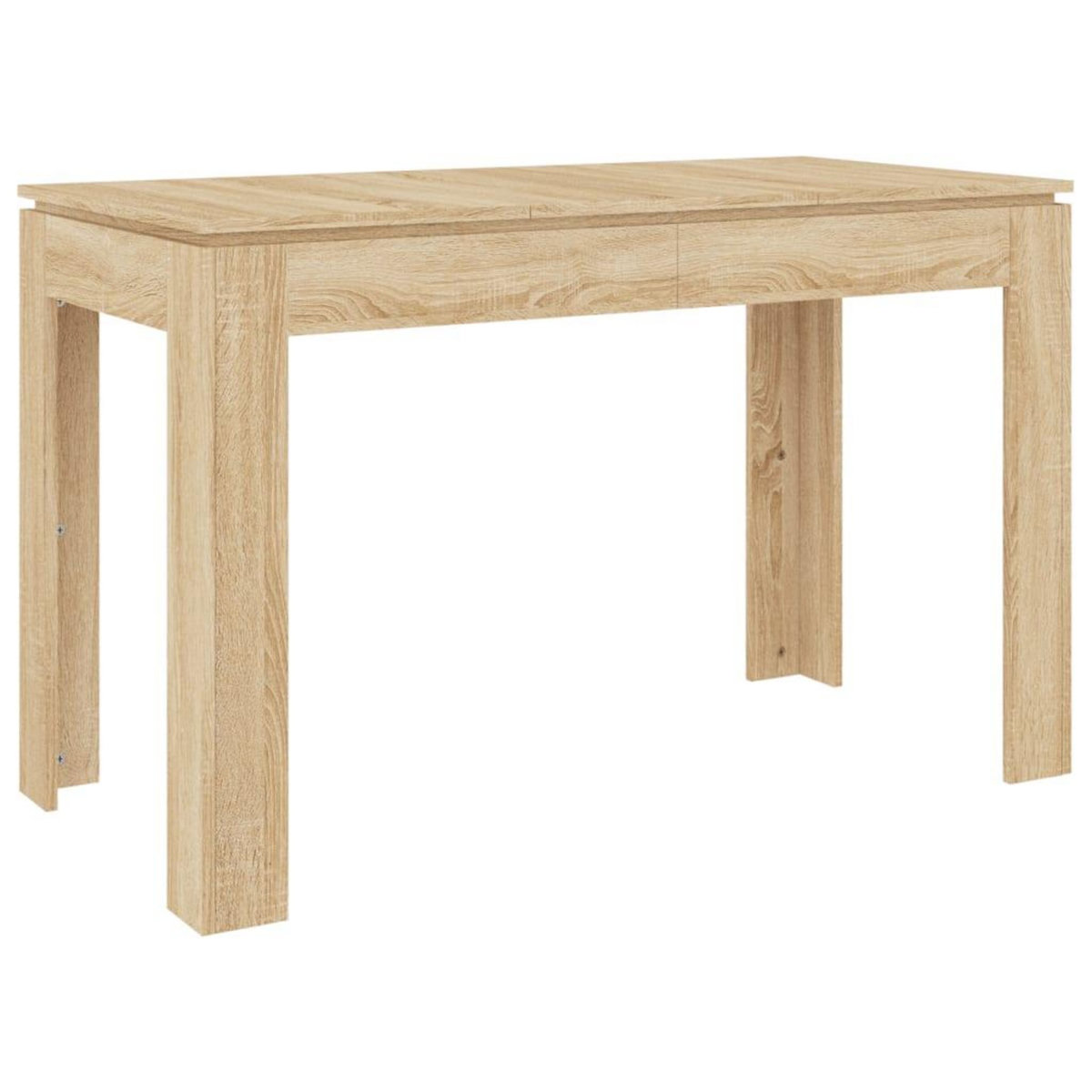 VIDAXL Table a manger Chene sonoma 120x60x76 cm Bois d'ingenierie