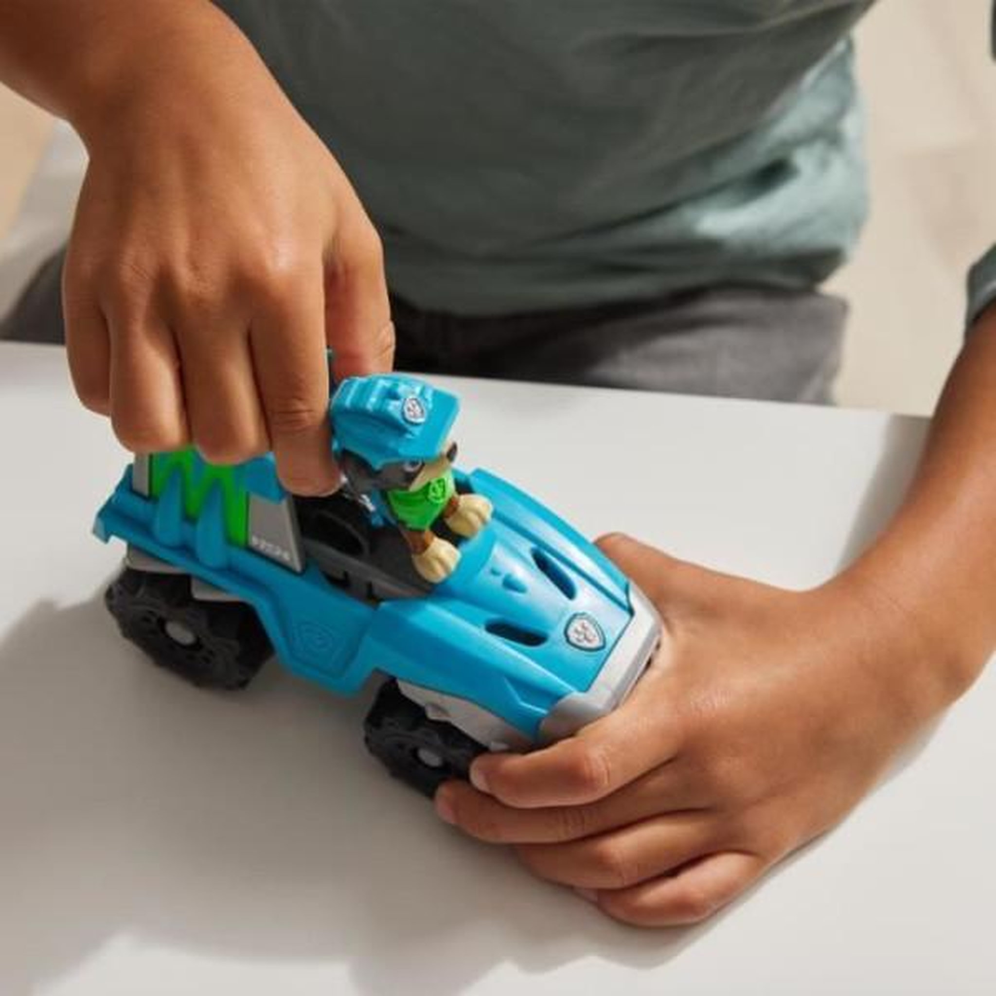 Voir la diapositive 4 : PAW PATROL Véhicule avec Figurine Rex Paw Patrol Pat'Patrouille