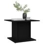Voir la diapositive 3 : VIDAXL Table basse noir 55,5x55,5x40 cm bois d'ingenierie