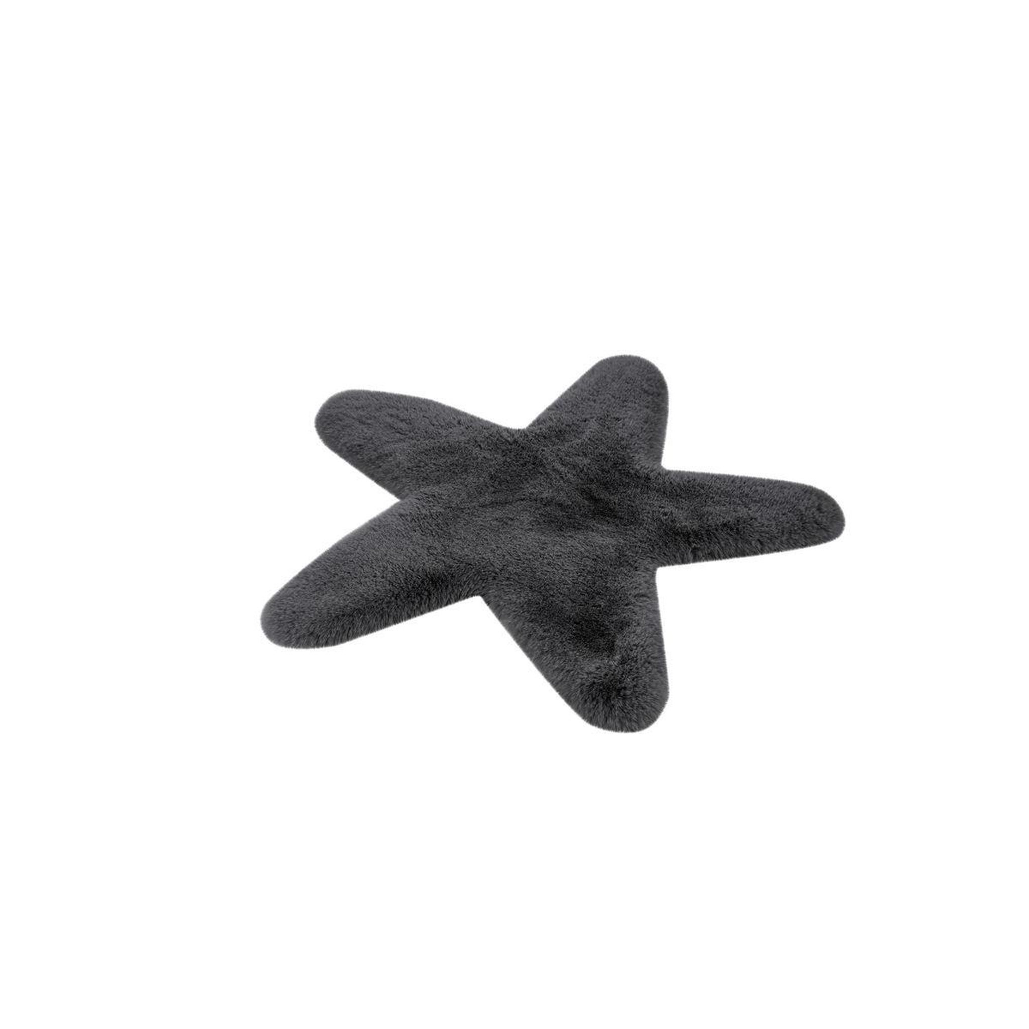 Voir la diapositive 4 : Paris Prix Tapis déco enfant  lovely star  60x63cm anthracite