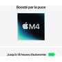 Voir la diapositive 4 : APPLE Ordinateur Apple Air 13' M4 CPU10 GPU10 24Go 512Go Lumière