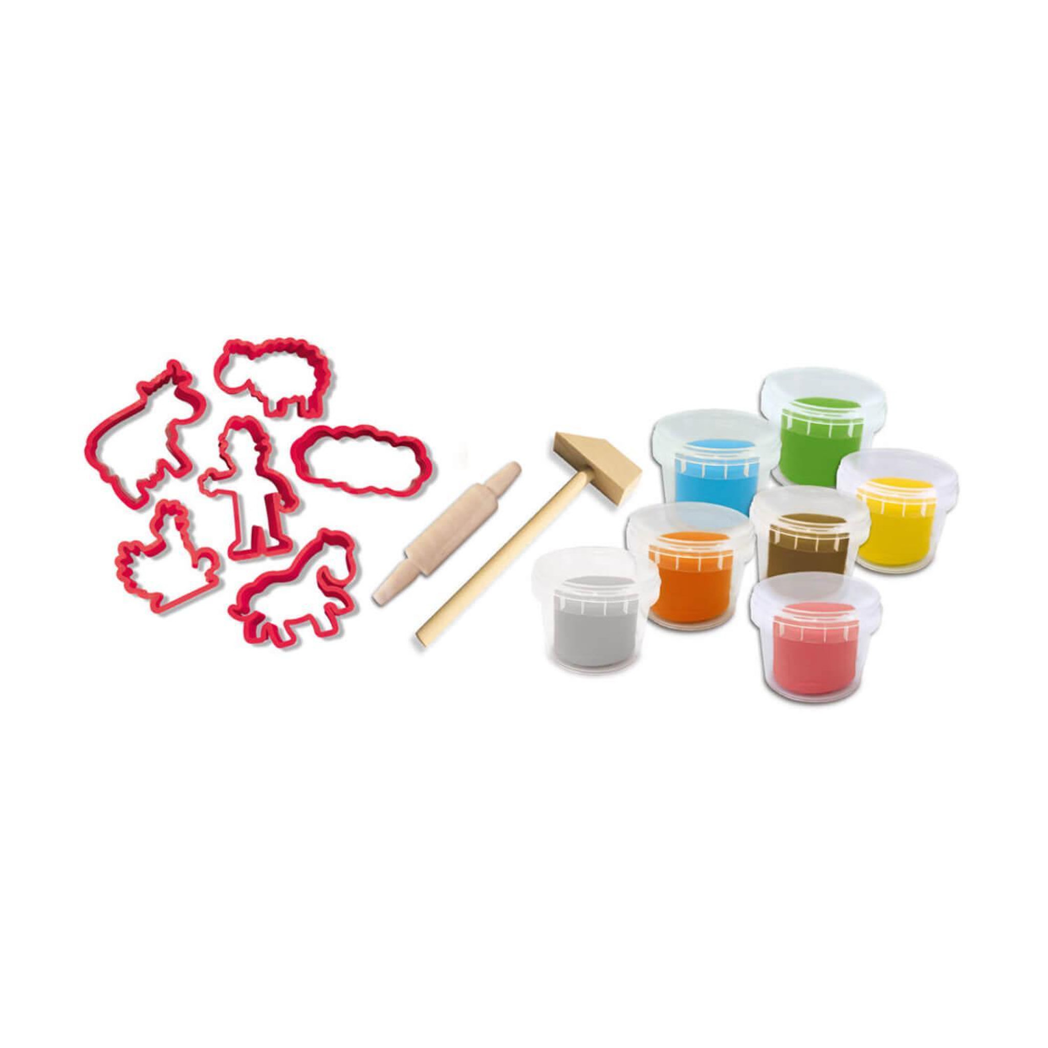 Voir la diapositive 3 : Pâte à modeler SES Creative My First kit méga