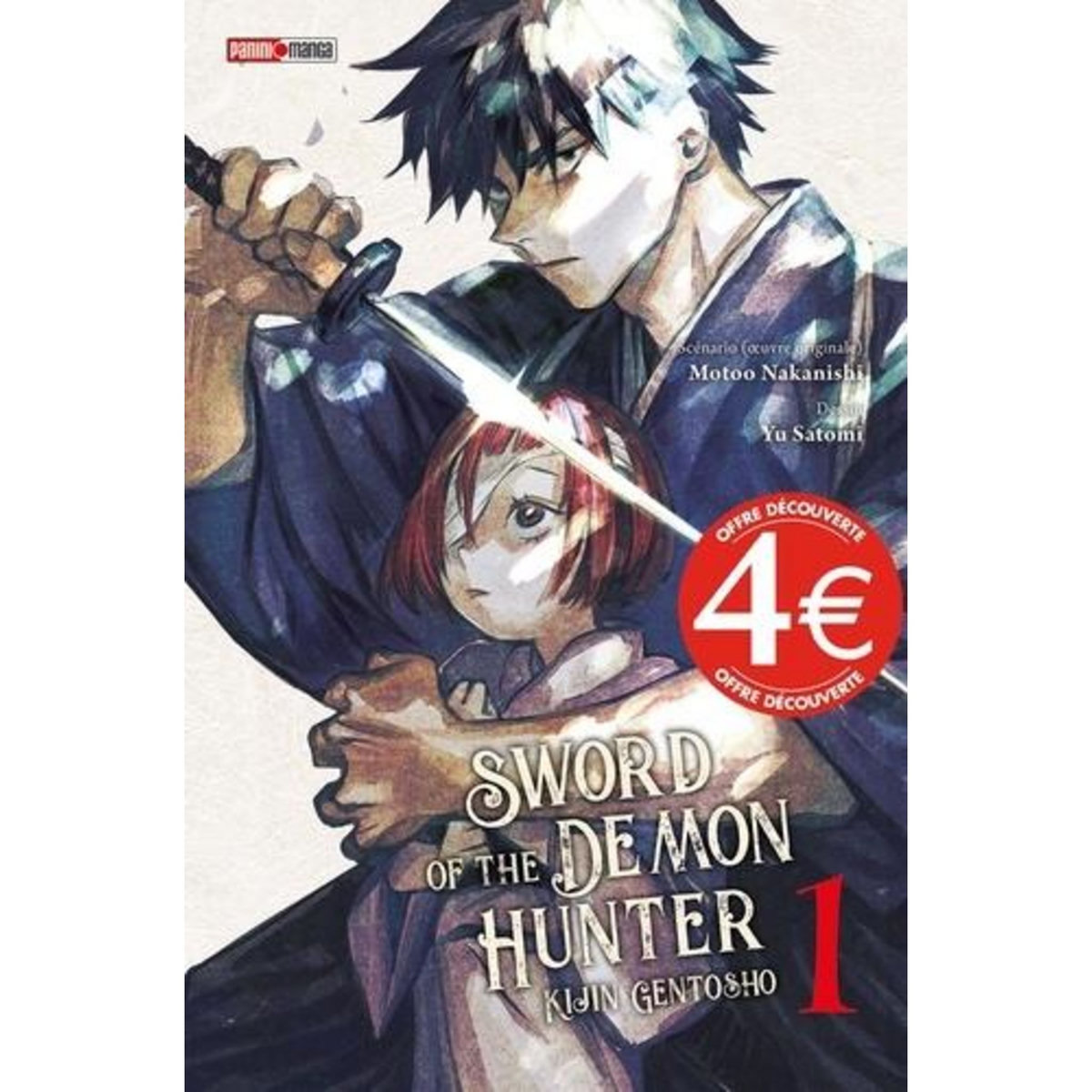 SWORD OF THE DEMON HUNTER TOME 1 , Nakanishi Motoo