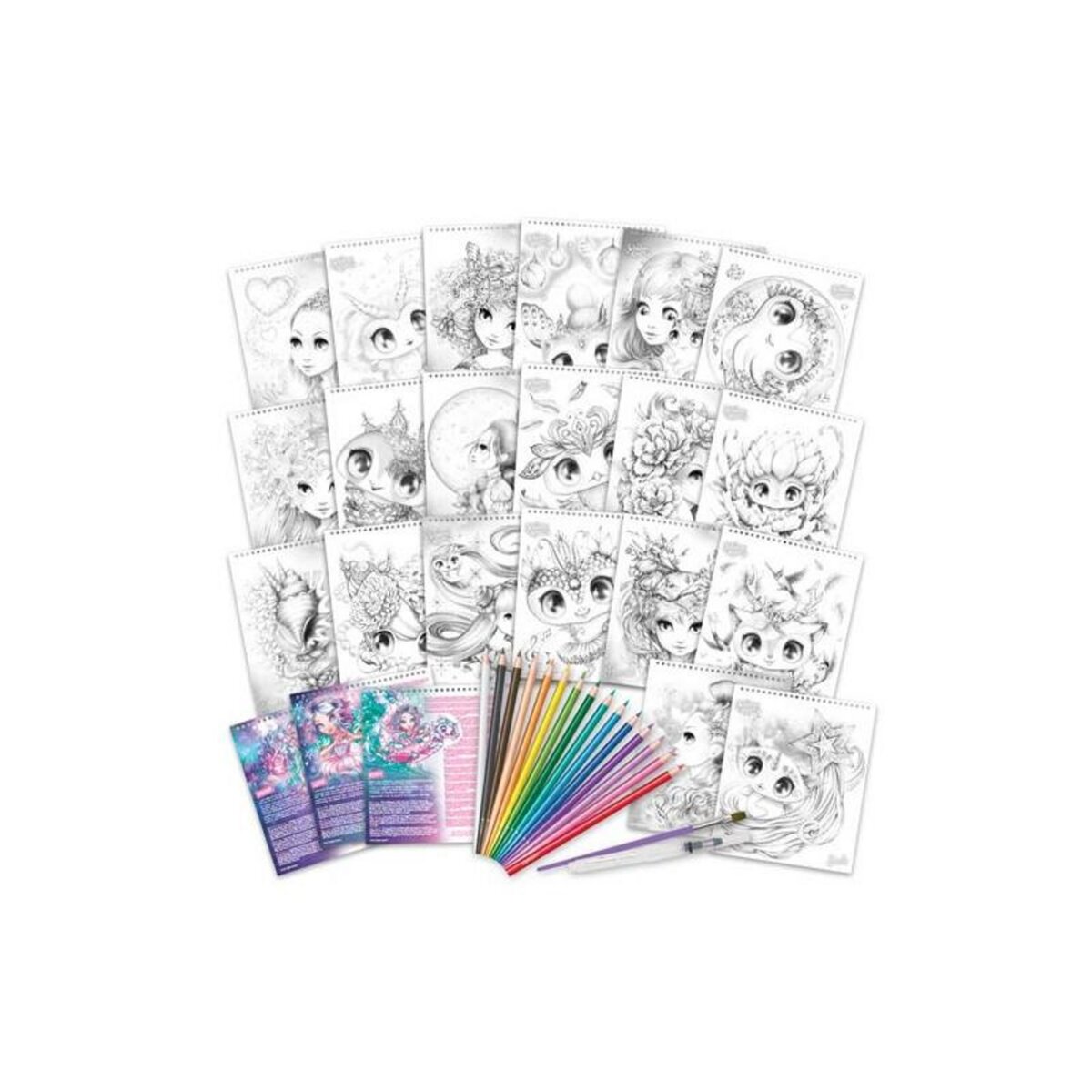 NEBULOUS STAR Dessin et coloriage enfant Nebulous Stars Carnet de dessins aquarelles