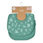 Voir la diapositive 2 : Paris Prix Lot de 2 Bavoirs Bébé  Absorbant  27cm Vert Foncé
