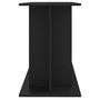 Voir la diapositive 5 : VIDAXL Support pour aquarium noir 120x40x60 cm bois d ingénierie