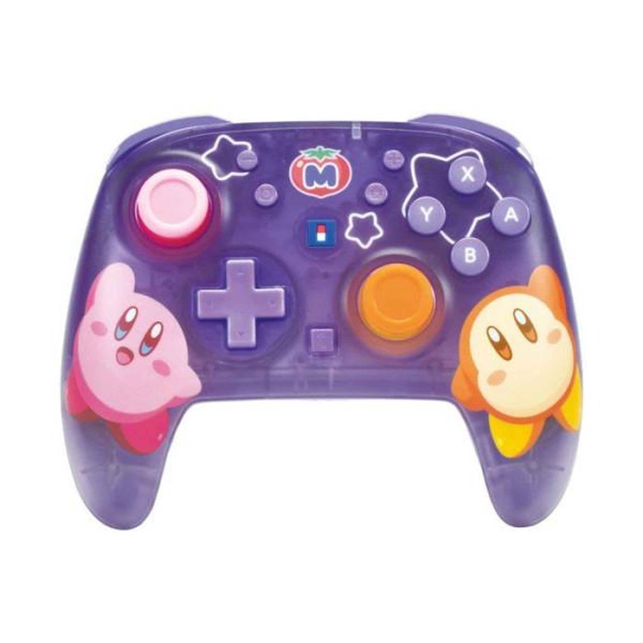 HORI Manette sans fil horipad turbo nintendo switch 2 - hori - bouton c - autonomie 10 h - câble usb-c - motif kirby et waddle dee