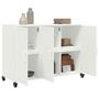 Voir la diapositive 5 : VIDAXL Buffet blanc 100,5x39x72 cm acier