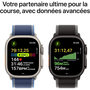 Voir la diapositive 5 : APPLE Montre connectée 49mm Tit Naturel Milanais Ultra 3 L Cellular