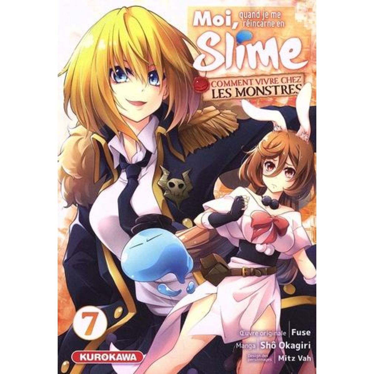 MOI, QUAND JE ME REINCARNE EN SLIME - COMMENT VIVRE CHEZ LES MONSTRES TOME 7 , Fuse