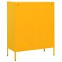 Voir la diapositive 5 : VIDAXL Armoire de rangement Jaune moutarde 80x35x101,5 cm Acier