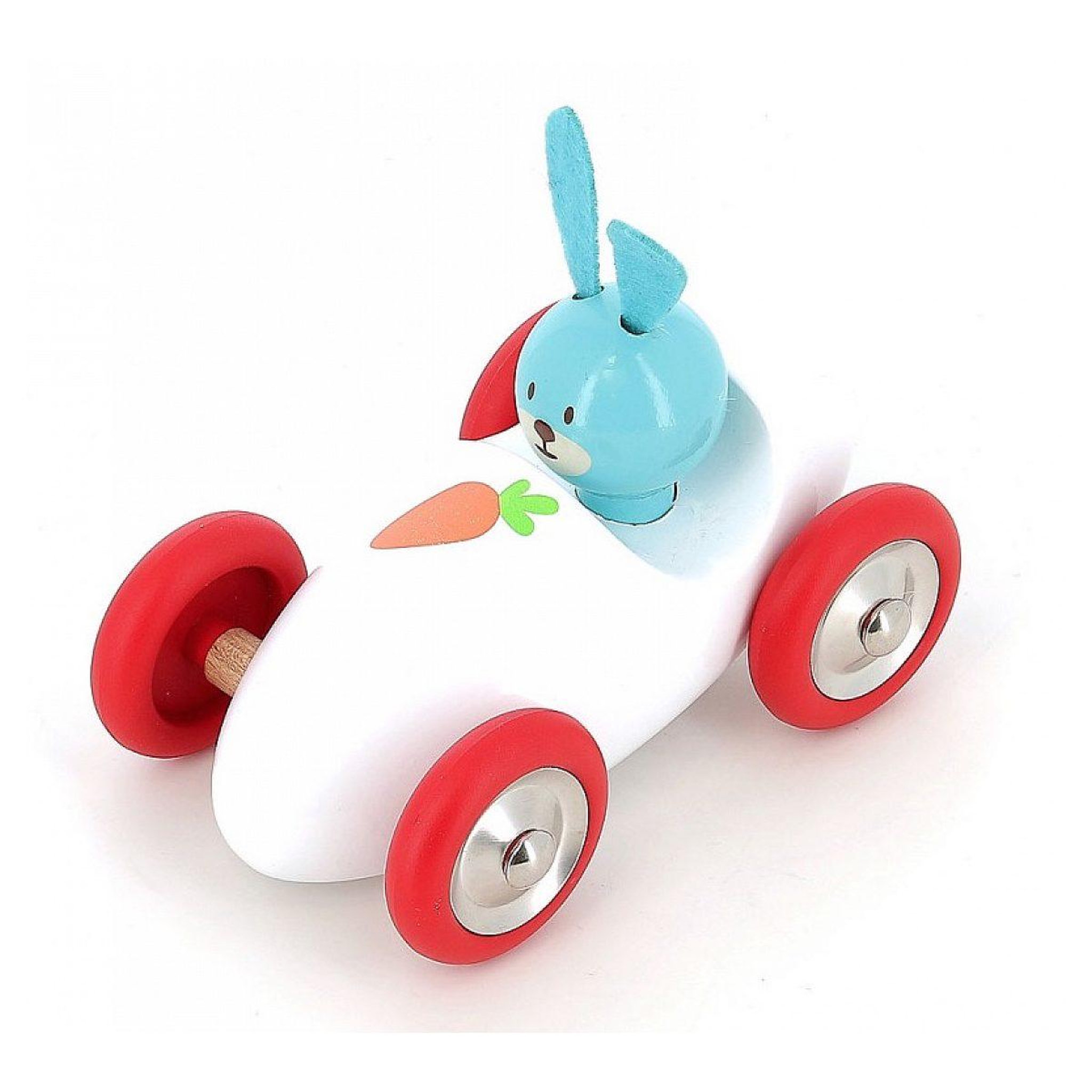 Voir la diapositive 2 : Vilac Voiture en bois raoul le lapin