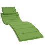Voir la diapositive 2 : VIDAXL Coussin de chaise longue vert melange 186x58x3 cm tissu
