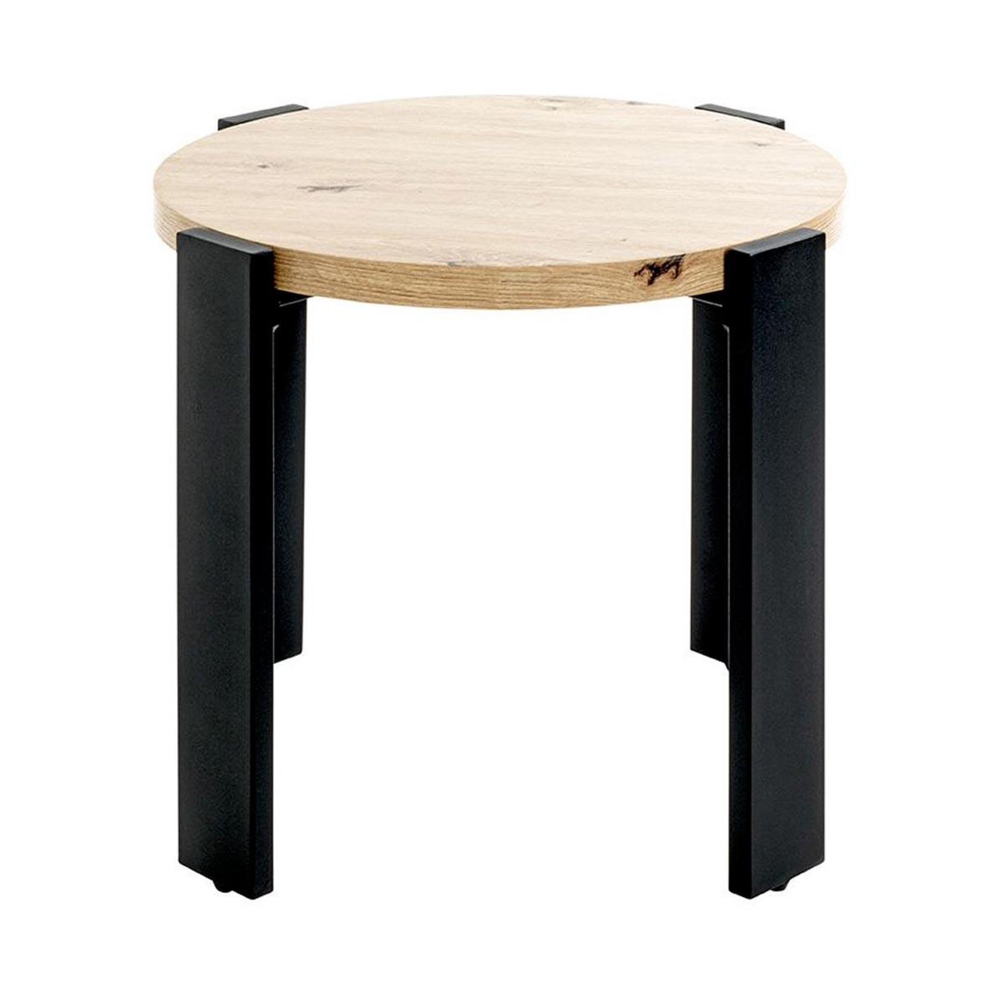 Voir la diapositive 2 : Paris Prix Table basse design  tiny  50cm naturel & noir