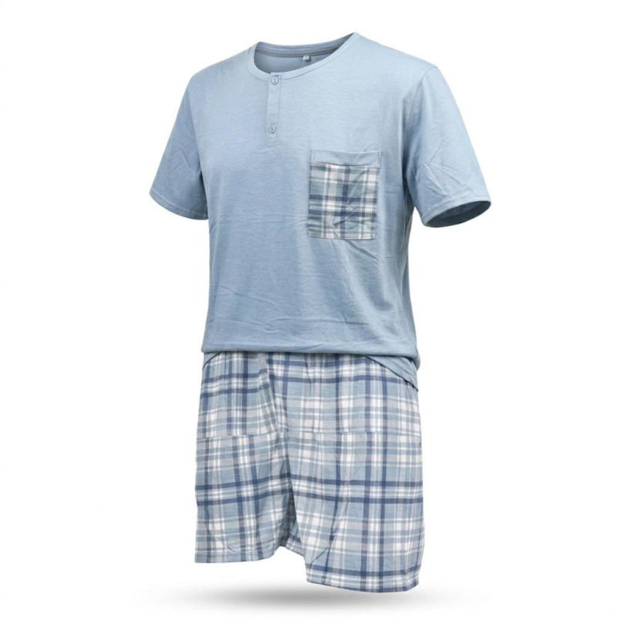 OZABI OZABI Ensemble Pyjama Pyjama Court Homme Coton