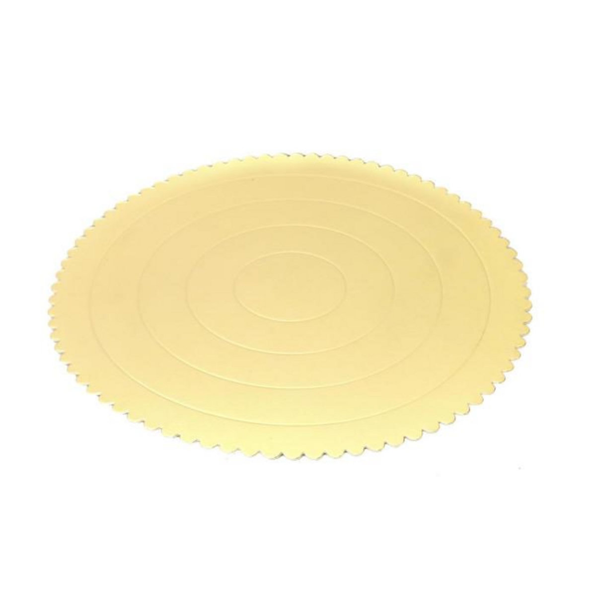 Paris Prix Lot de 5 Supports à Gâteaux  Ronds  29cm Or