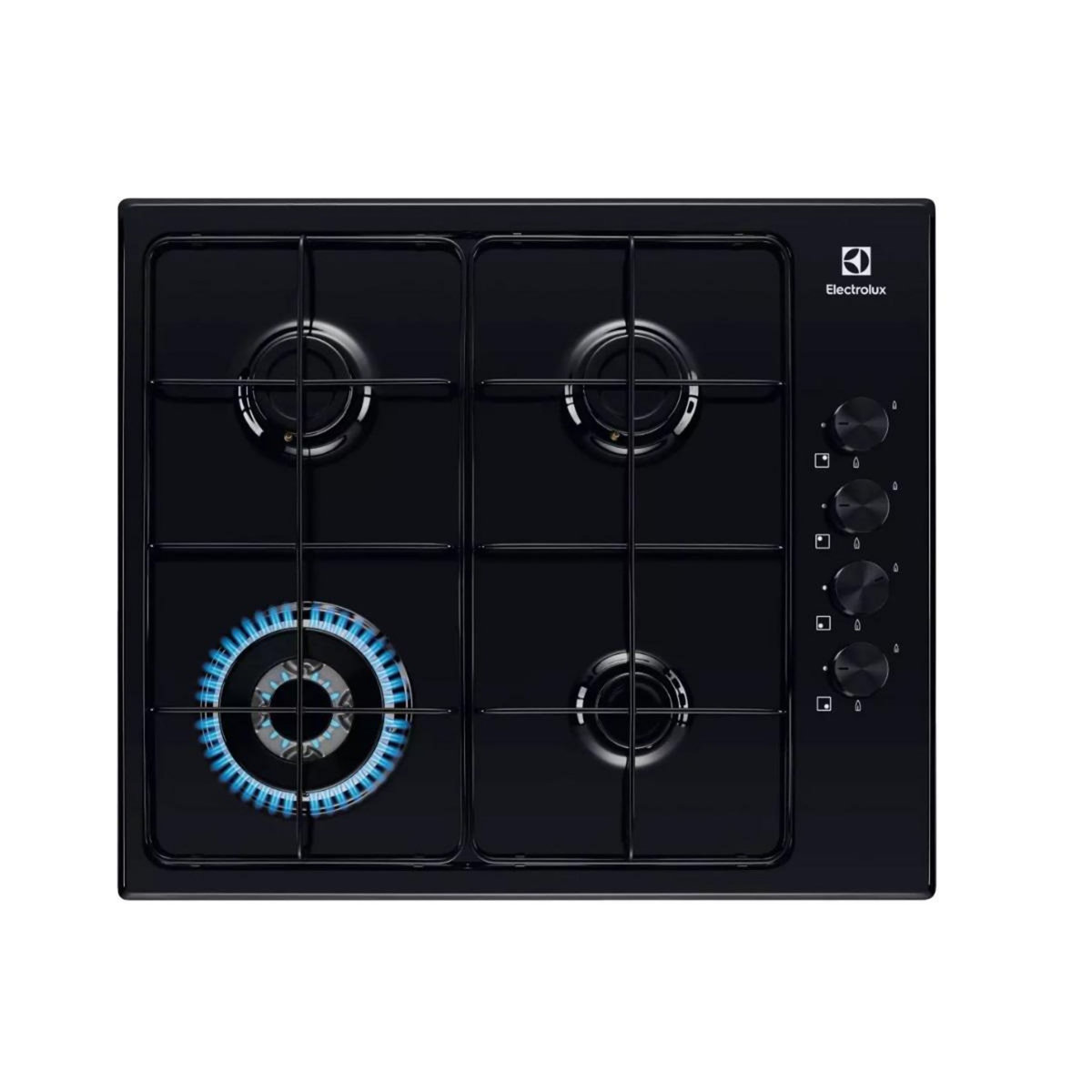 ELECTROLUX Table de cuisson gaz 60cm 4 feux - EGS6414K