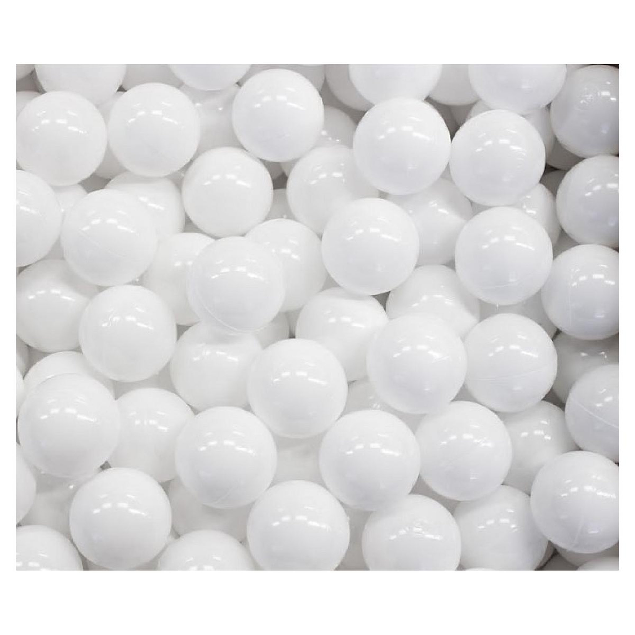 Voir la diapositive 2 : IGLU 500 balles de jeu en mousse blanc