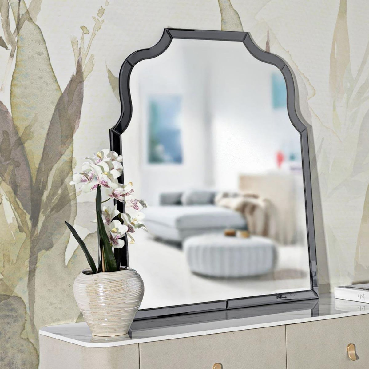Paris Prix Miroir Mural  Ankara  100cm Gris