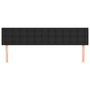 Voir la diapositive 3 : VIDAXL Tetes de lit 2 pcs Noir 90x5x78/88 cm Similicuir