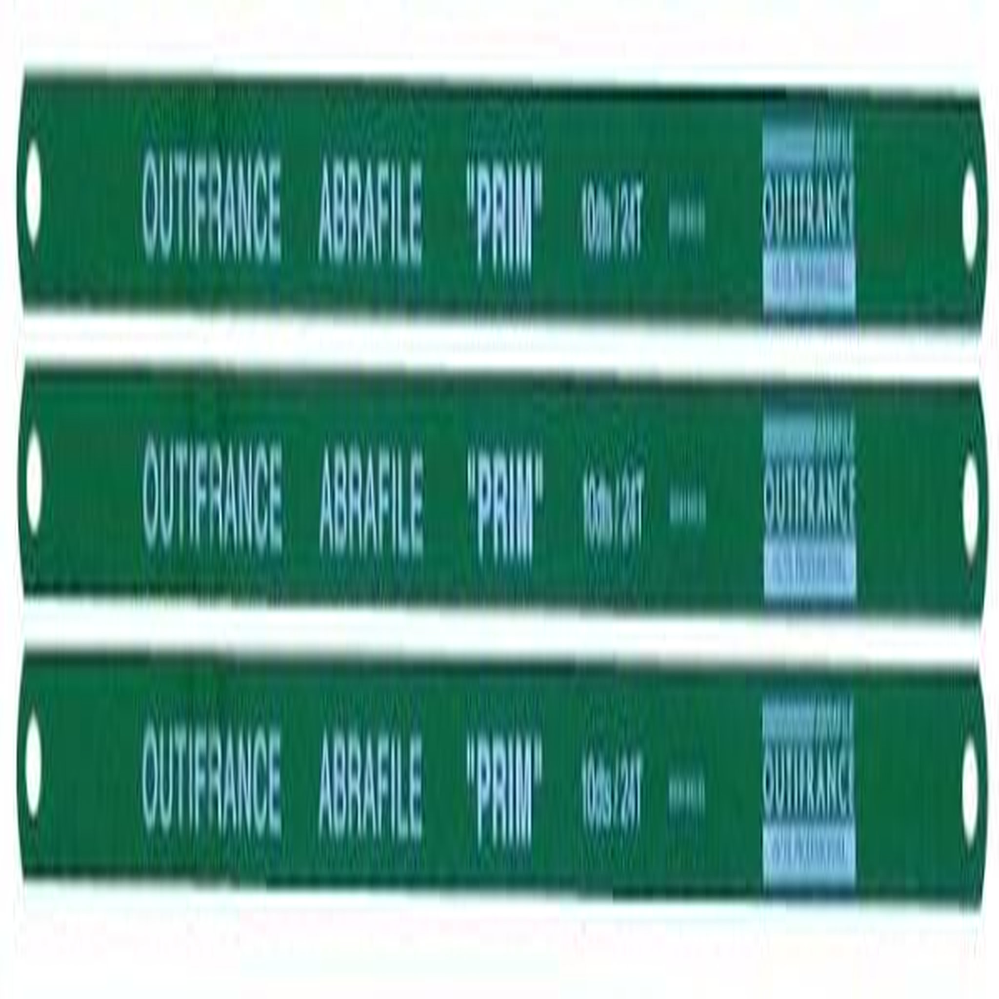 OUTIFRANCE 10 lames de scie à métaux standard (10 dents / pouce)