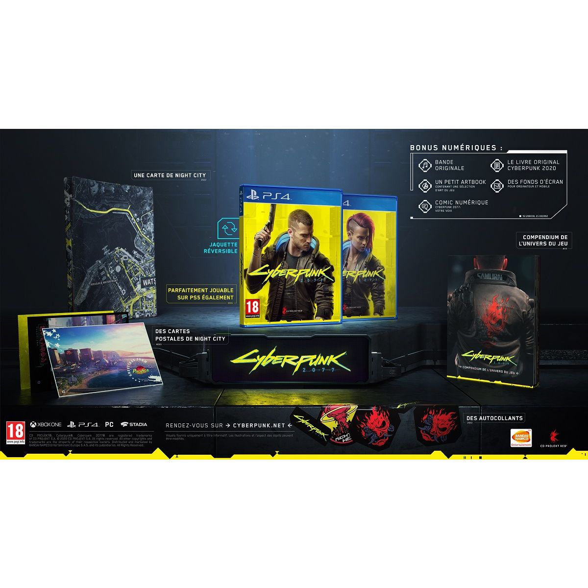 Cyberpunk 2077 PS4 Edition Day One