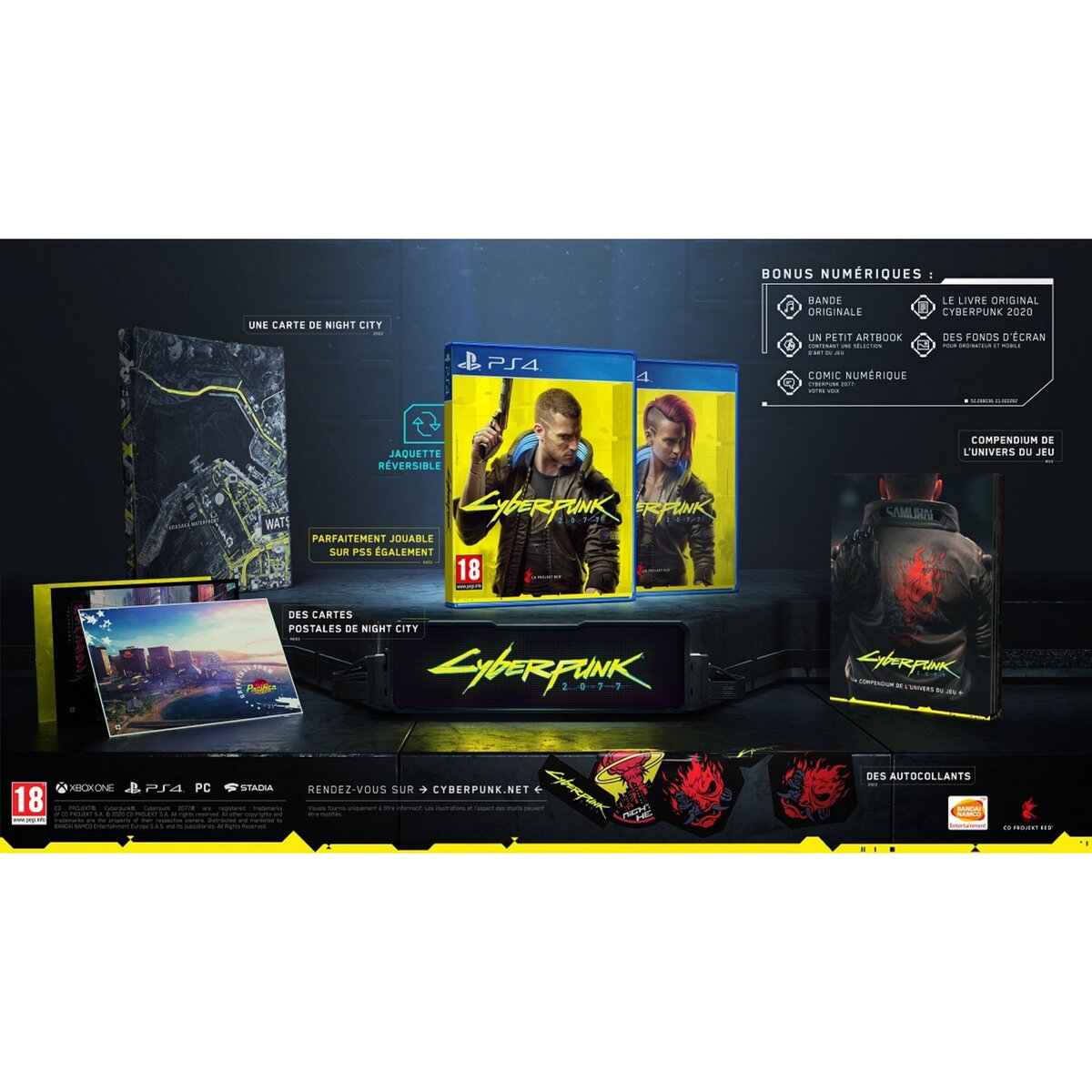 Cyberpunk 2077 PS4 Edition Day One