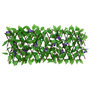 Voir la diapositive 2 : VIDAXL vidaXL Treillis de lierre artificiel extensible vert 180x20 cm