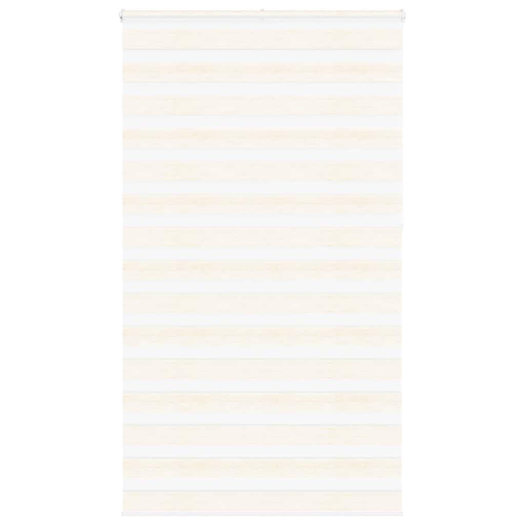 VIDAXL Store zebre beige marbre largeur du tissu 120,9 cm polyester