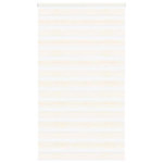 VIDAXL Store zebre beige marbre largeur du tissu 120,9 cm polyester