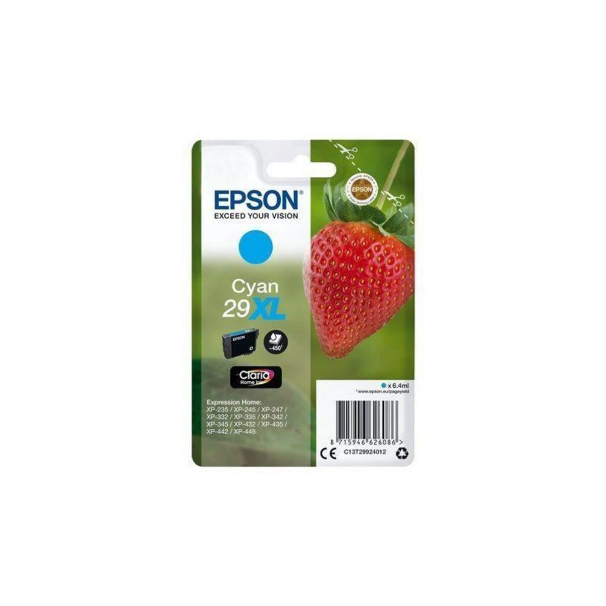 Epson EPSON Cartouche T2992 - Fraise - Cyan XL