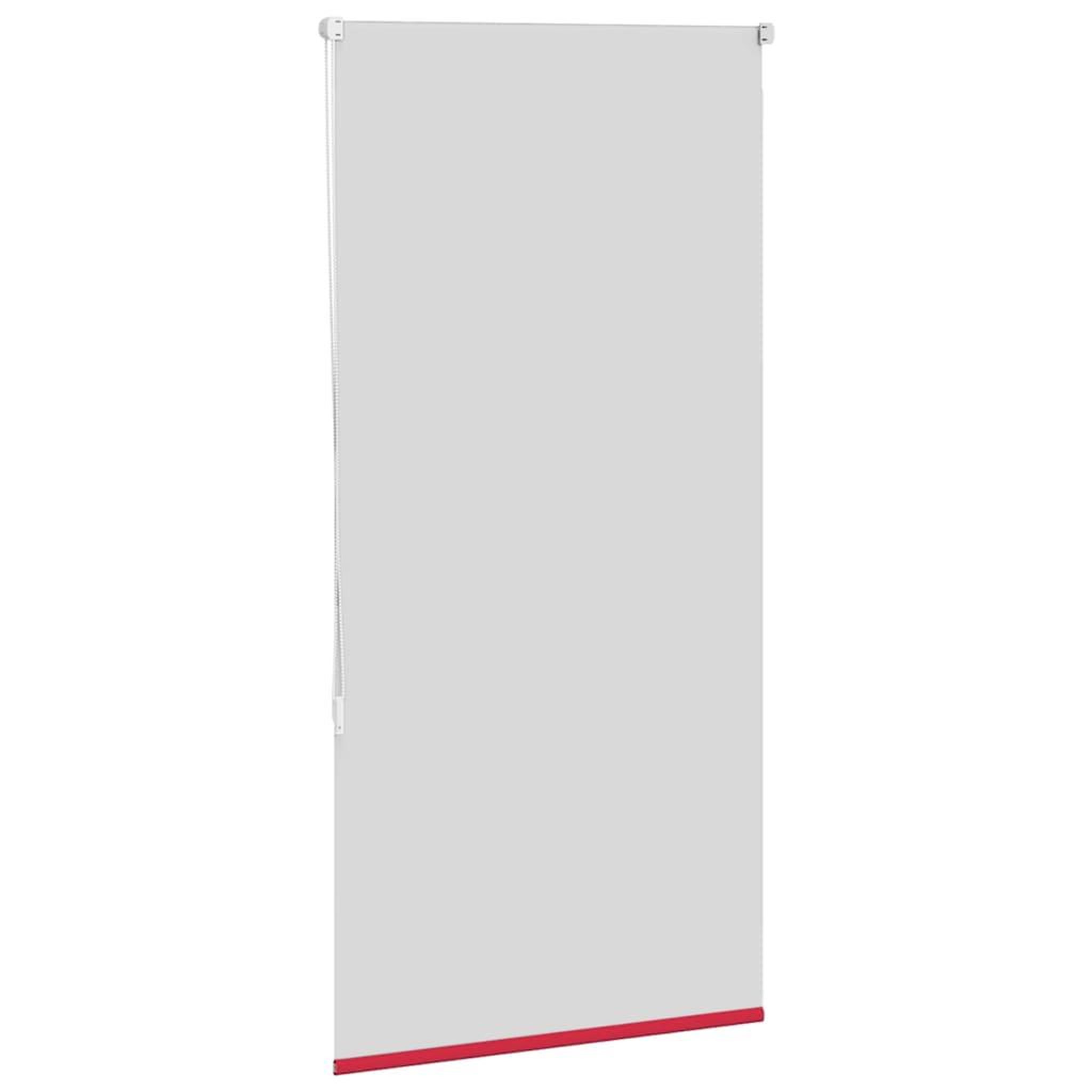 Voir la diapositive 4 : VIDAXL Store enrouleur occultant rouge largeur du tissu 80,7 cm