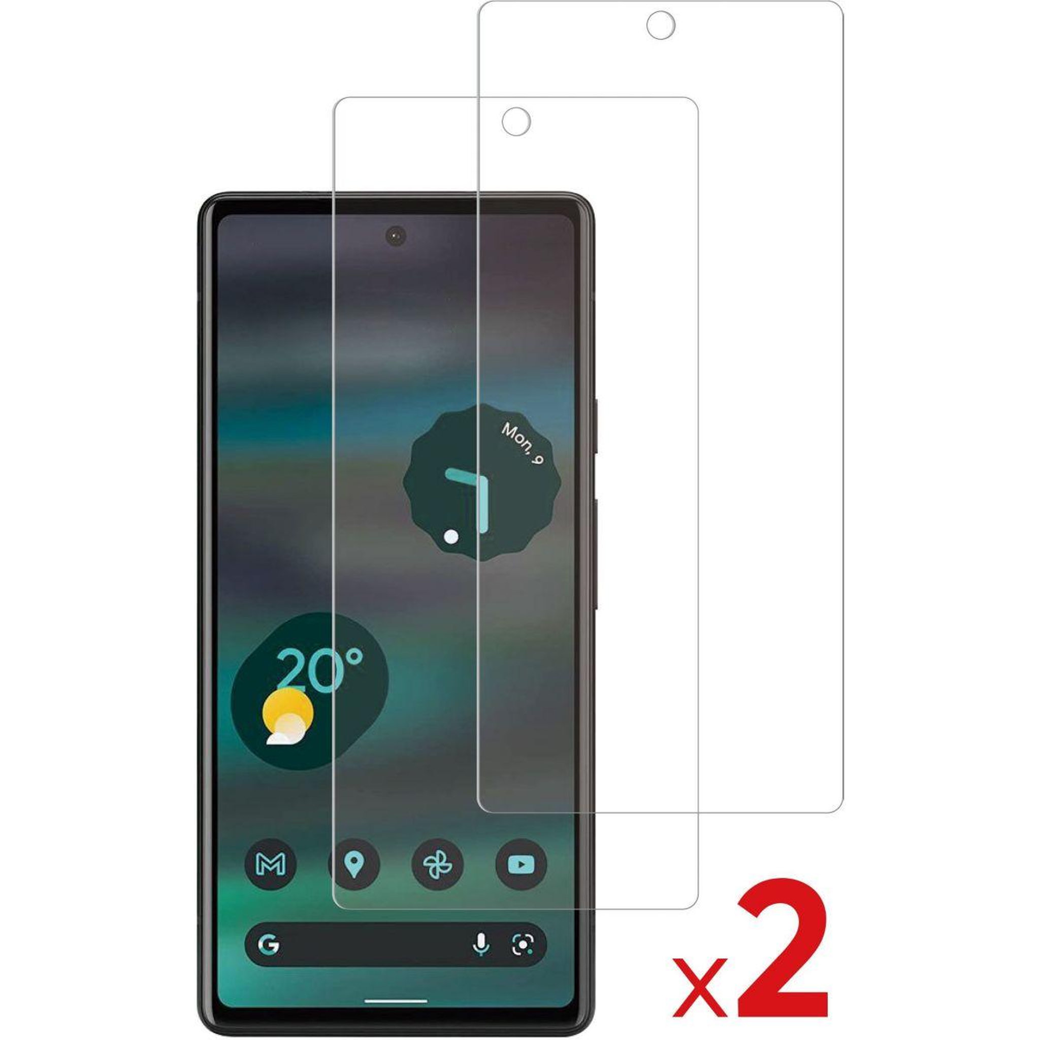ESSENTIEL B Protège écran google pixel 7a verre trempé x2