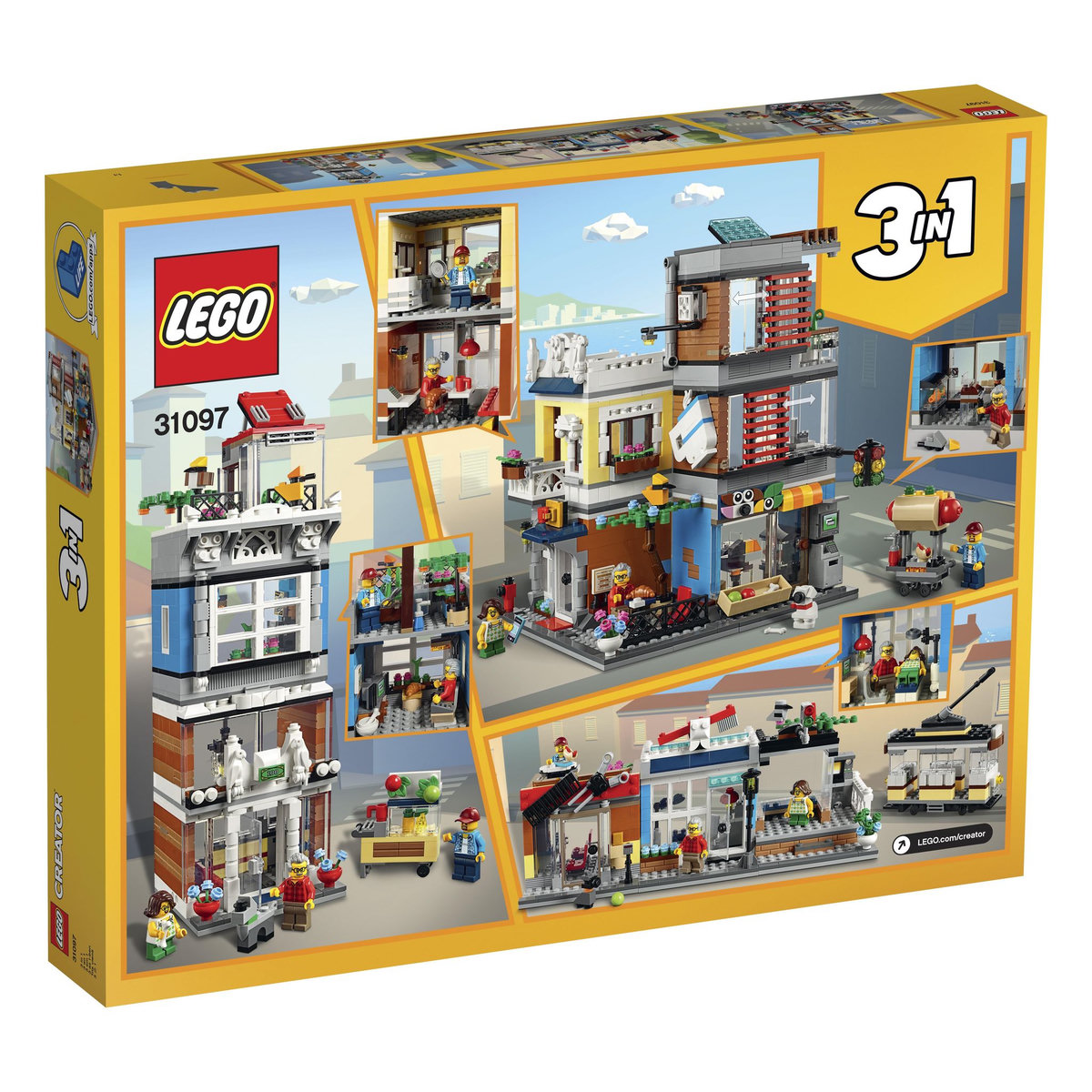 LEGO Creator 31097 - L'animalerie et le café