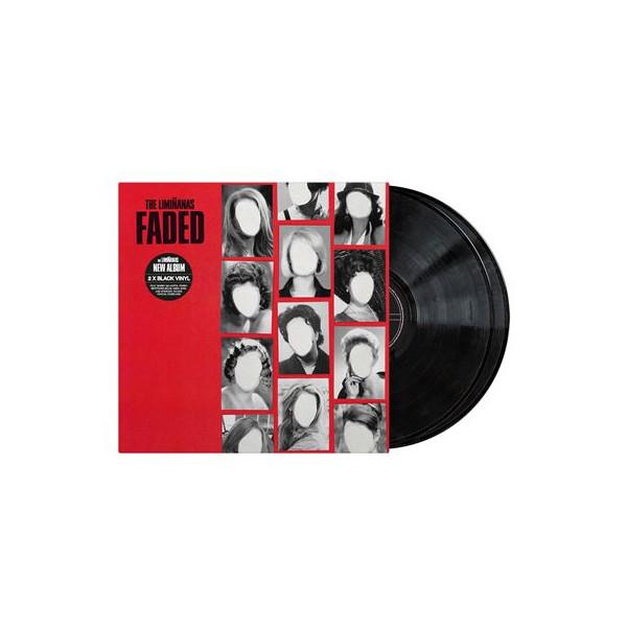 N/A Double vinyle 2 lp gatefold noir the limiñanas « faded » avec pochettes anti-poussière noires