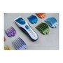 Voir la diapositive 3 : WAHL Tondeuse a cheveux - WAHL - COLOR PRO CORDLESS - 3,5 W - 8 sabots - Autonomie : 60 min - Bleu / Gris