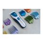 Voir la diapositive 3 : WAHL Tondeuse a cheveux - WAHL - COLOR PRO CORDLESS - 3,5 W - 8 sabots - Autonomie : 60 min - Bleu / Gris