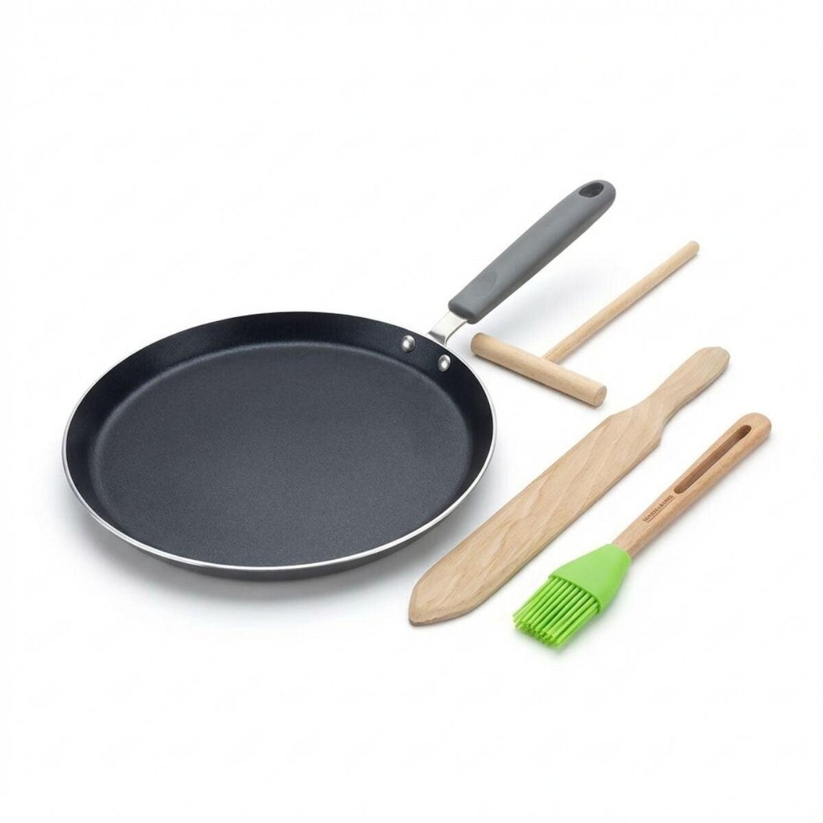 ELO Set chandeleur avec crêpière 26 cm et 3 ustensiles Elo Ducato