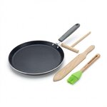 ELO Set chandeleur avec crêpière 26 cm et 3 ustensiles Elo Ducato