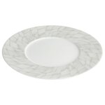 SECRET DE GOURMET Assiette à dessert Feuille - Blanc