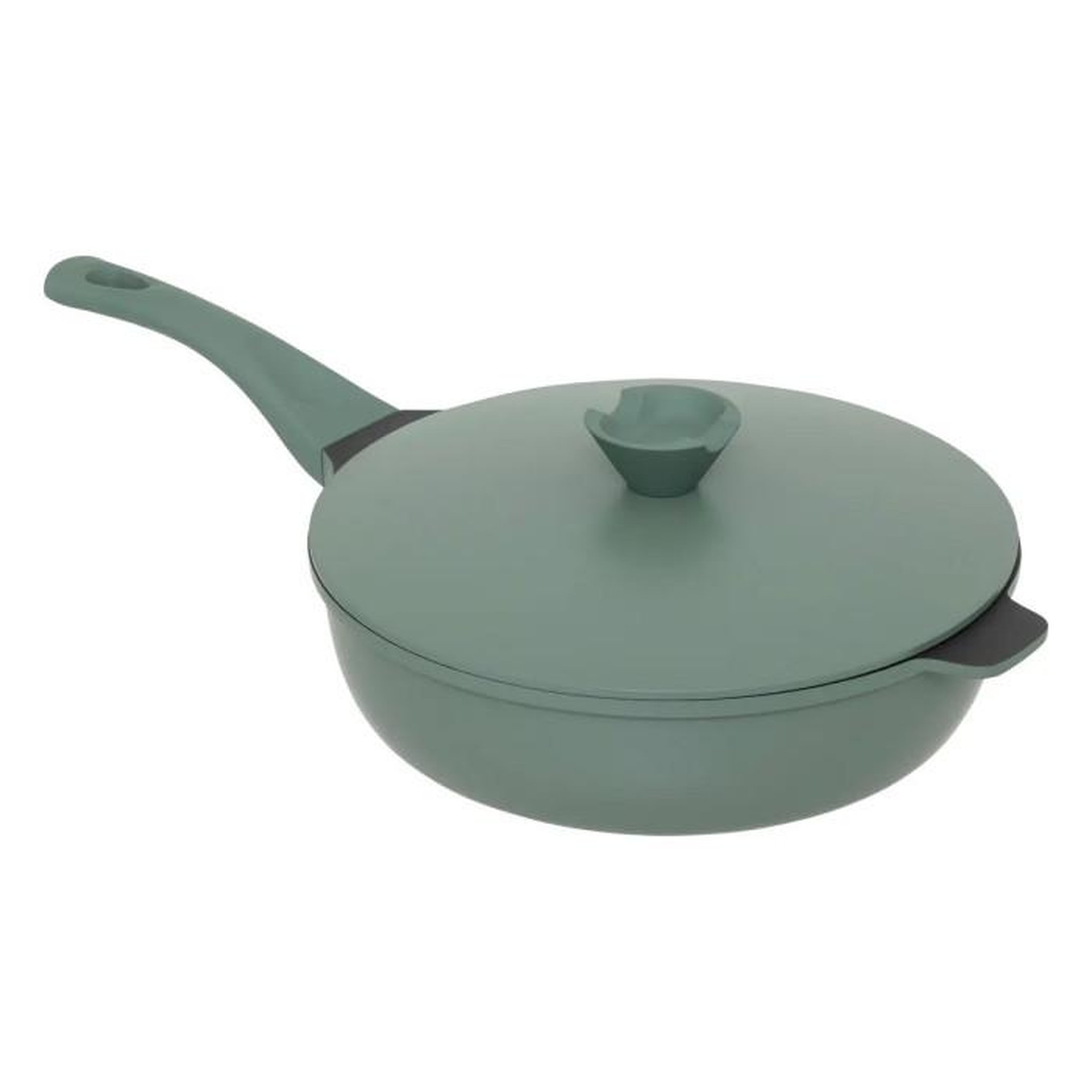 Voir la diapositive 2 : FIVE Sauteuse Avec Panier Vapeur  Kirk  28cm Vert