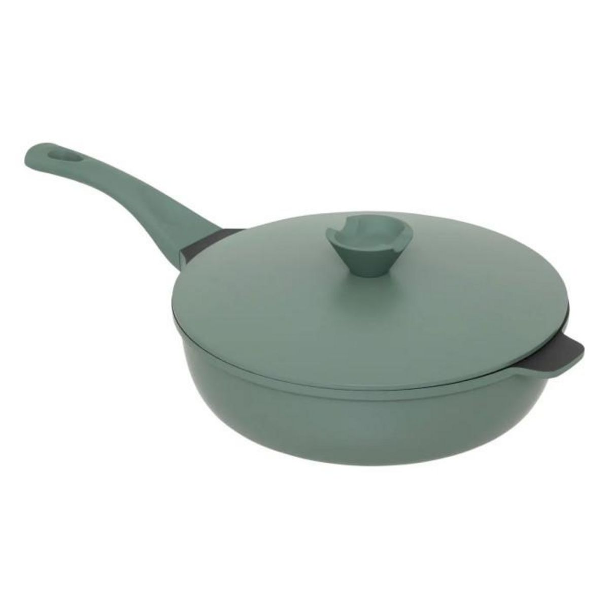 FIVE Sauteuse avec Panier Vapeur  Tous feux  28cm Vert