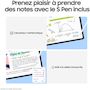 Voir la diapositive 5 : Samsung Tablette Android Pack Galaxy Tab S10 FE+ 128Go avec Galaxy IA + BookCover Keyboard Slim + S Pen inclus