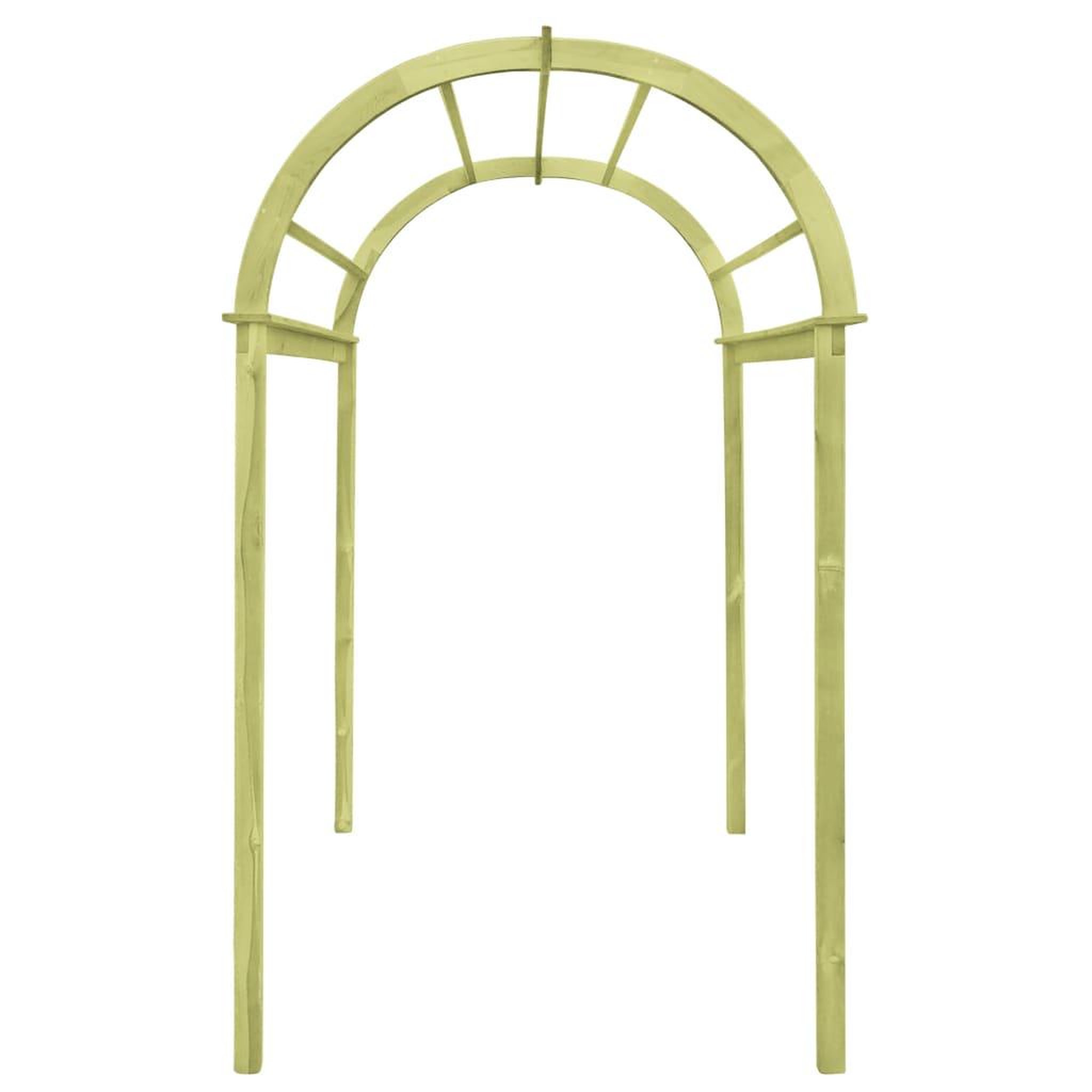 Voir la diapositive 3 : VIDAXL Arche a treillis 125x150x235 cm Bois de pin impregne