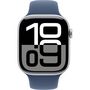 Voir la diapositive 2 : APPLE Montre connectée Serie 10 42mm Alu/Argent M/L