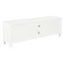 Voir la diapositive 3 : VIDAXL Meuble TV Blanc 120x30x40 cm Bois