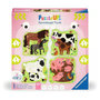 Voir la diapositive 1 : RAVENSBURGER Puzzle Up! Les animaux de la ferme