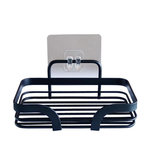 Paris Prix Porte Savon Adhésif  Filaire Premium  14cm Noir